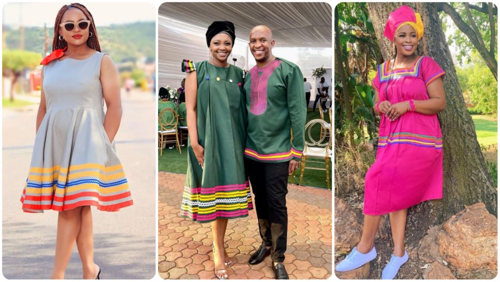 Stunning Sepedi Traditional Wedding Dresses For Shweshwe Home