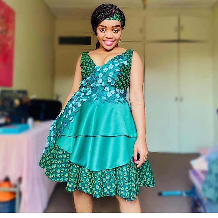 Best Shweshwe Dress 2020 for African Woman - Shweshwe Home