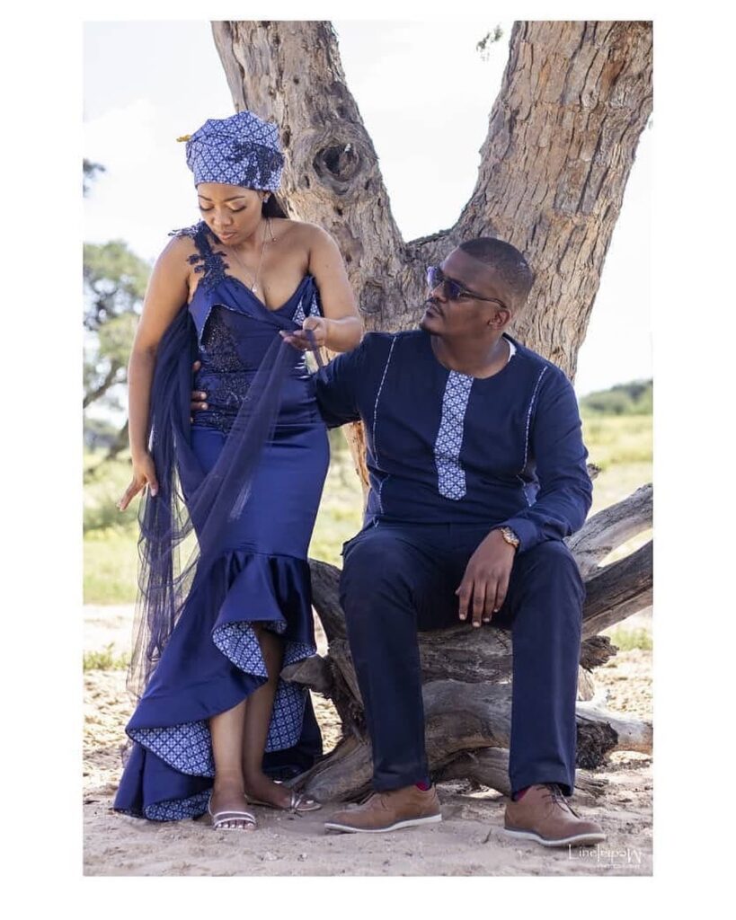 Tswana Traditional Dresses for Wedding 2021 - Shweshwe Home