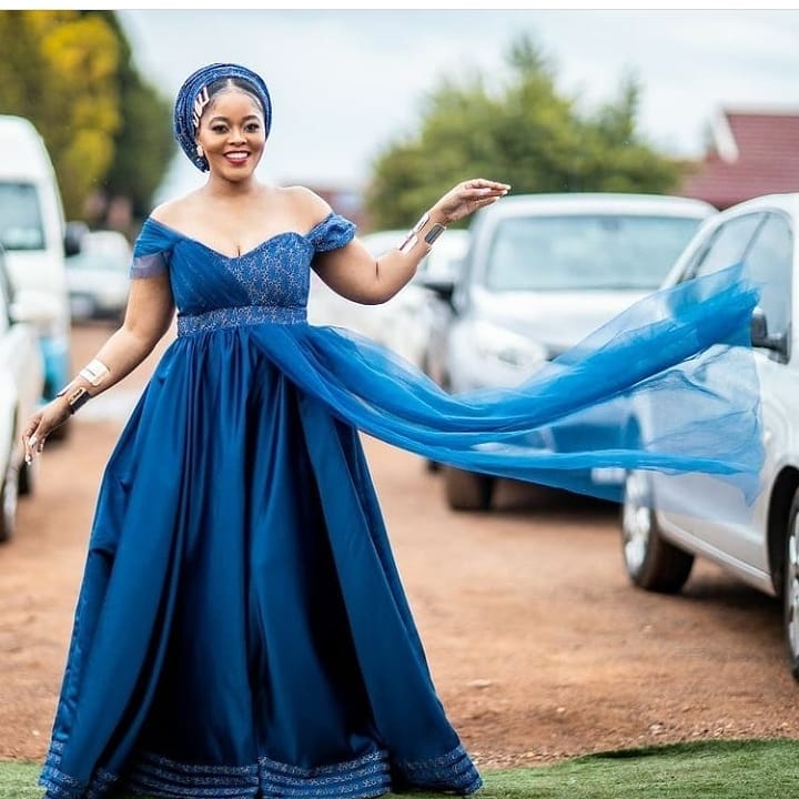 Shweshwe Traditional Dresses For Bridesmaids