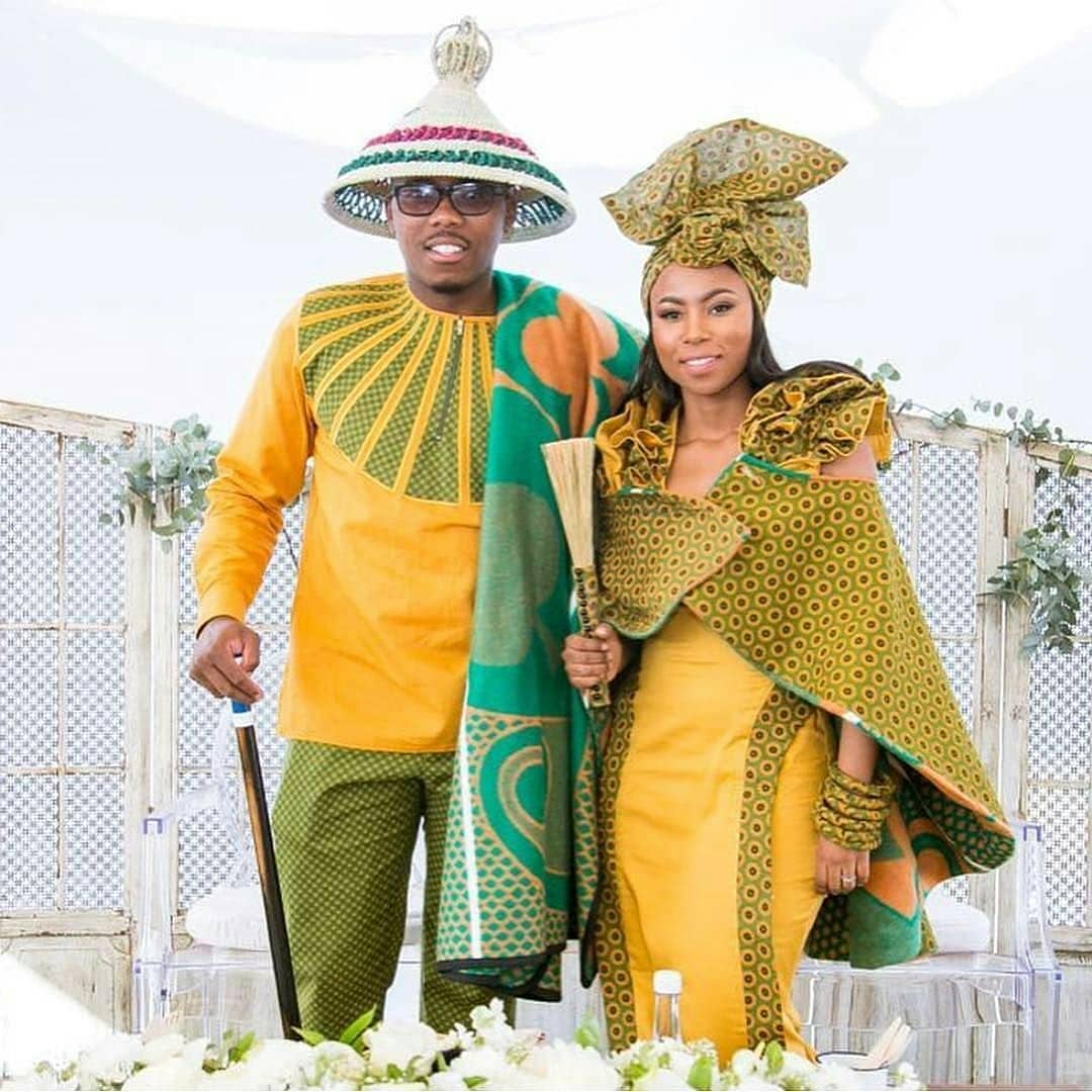 Shweshwe traditional clearance wedding