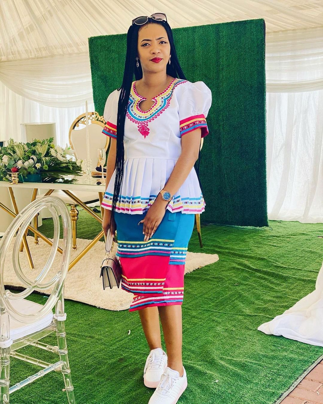 Modern Sepedi Traditional Dresses and Attire 2021 - Shweshwe Home