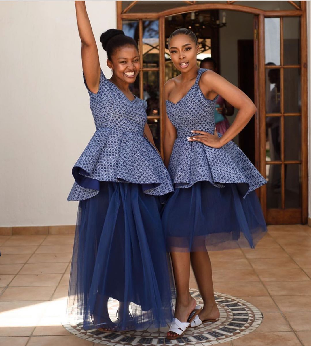 Beautiful Tswana Traditional Dresses and Attire 2021 For African Women ...