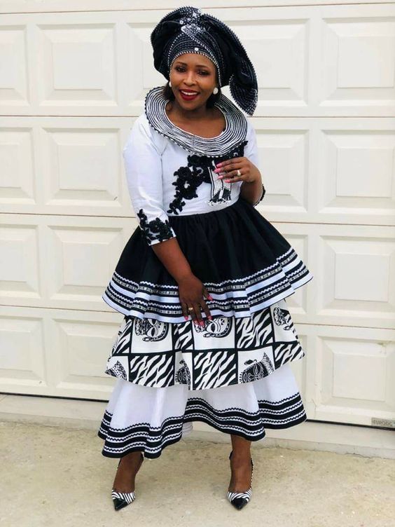 Latest Xhosa Skirts For African Ladies 2021 - Shweshwe Home