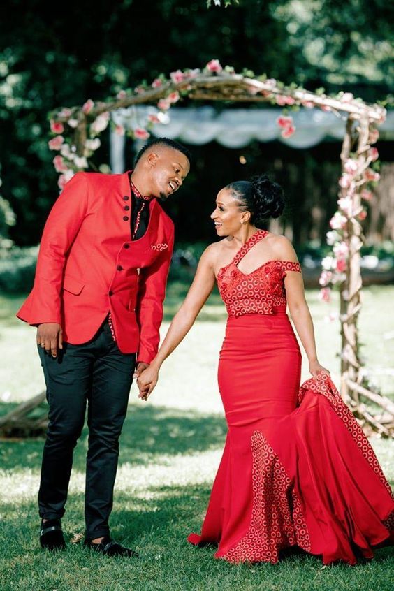 Wedding Tswana Shweshwe Dresses Couples Will Love Shw - vrogue.co