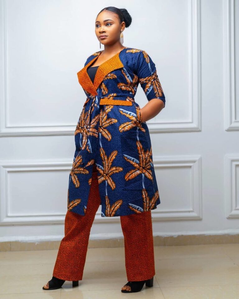 Latest Ankara Kimono Jackets And Dresses For African Women's - Shweshwe ...