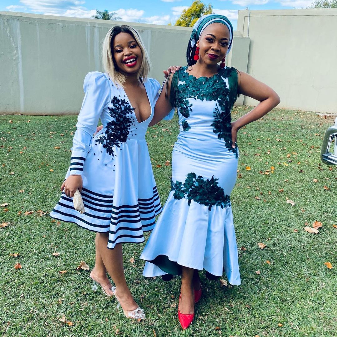 Zulu Traditional Wedding Dresses 2021 For African Womens Shweshwe Home 