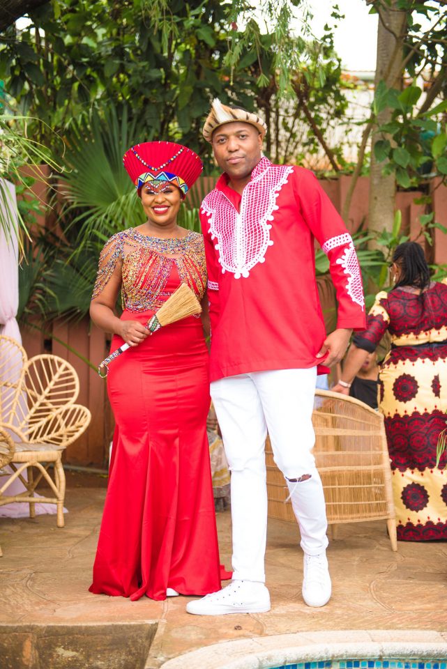 Zulu And Tswana Wedding Dresses For African Women's - Shweshwe Home