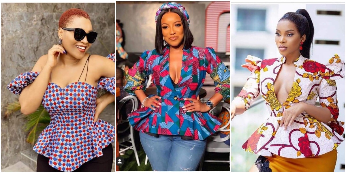 Trending Ankara Top Styles