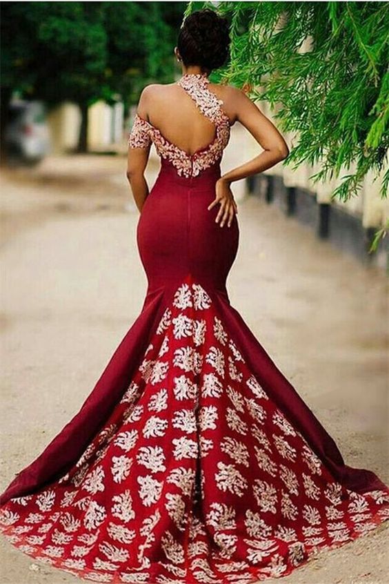 Red african sale wedding dresses