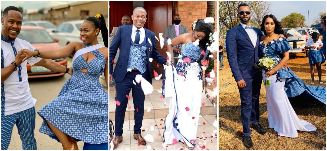 Tswana Traditional Dresses for Wedding 2021 
