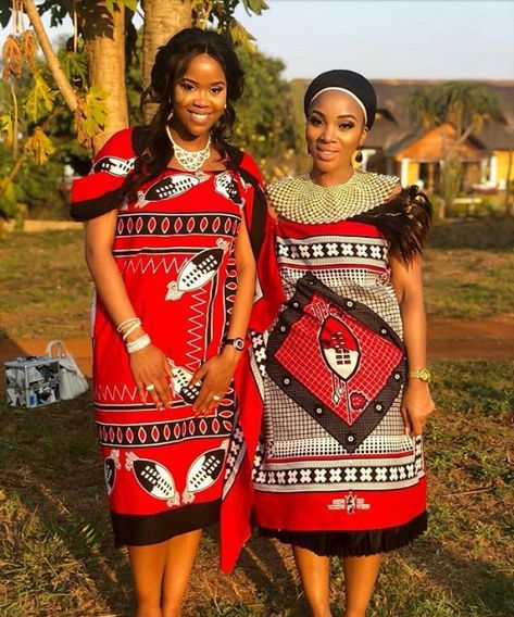 Swazi Traditional Dresses 2022 For African Women's - Shweshwe Home