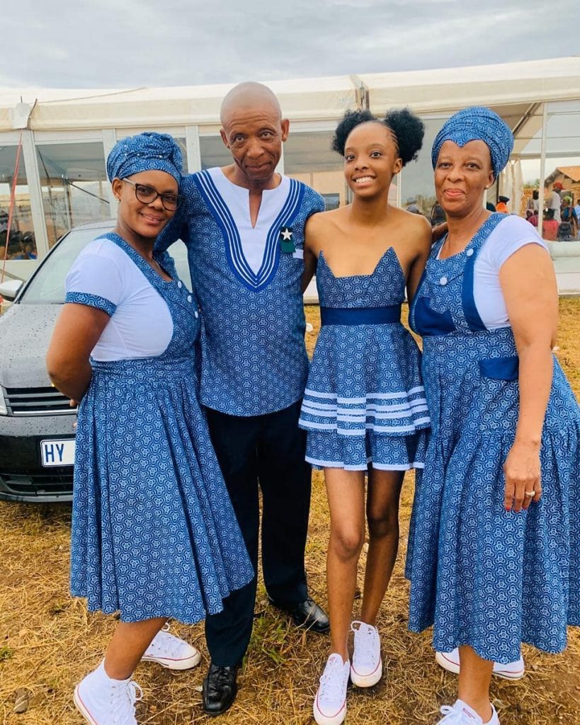 Tswana Traditional Dresses 2022 For African Women's - Shweshwe Home