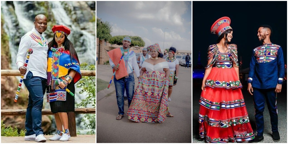 ndebele traditional wedding dresses 2022 For African Women's