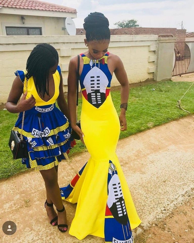 modern swazi traditional attire