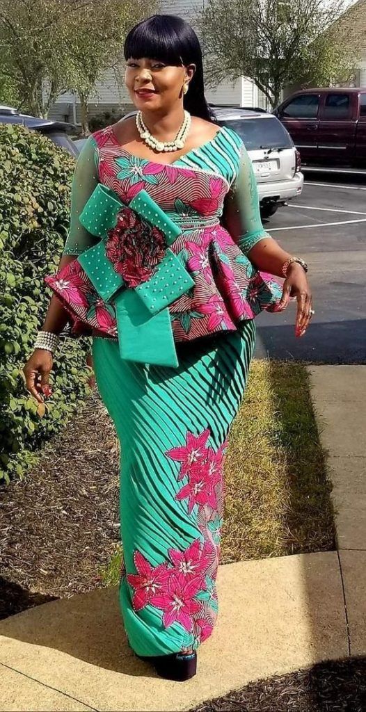 African traditional dresses for plus clearance size