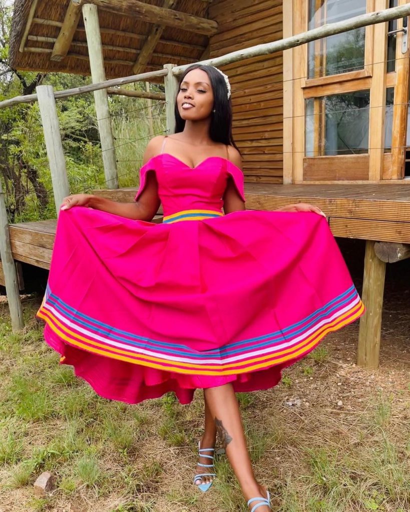 Sepedi Traditional Attire And Dresses 2022 For African Shweshwe Home