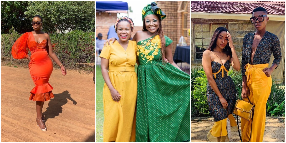 Shweshwe Dresses For makoti 2022