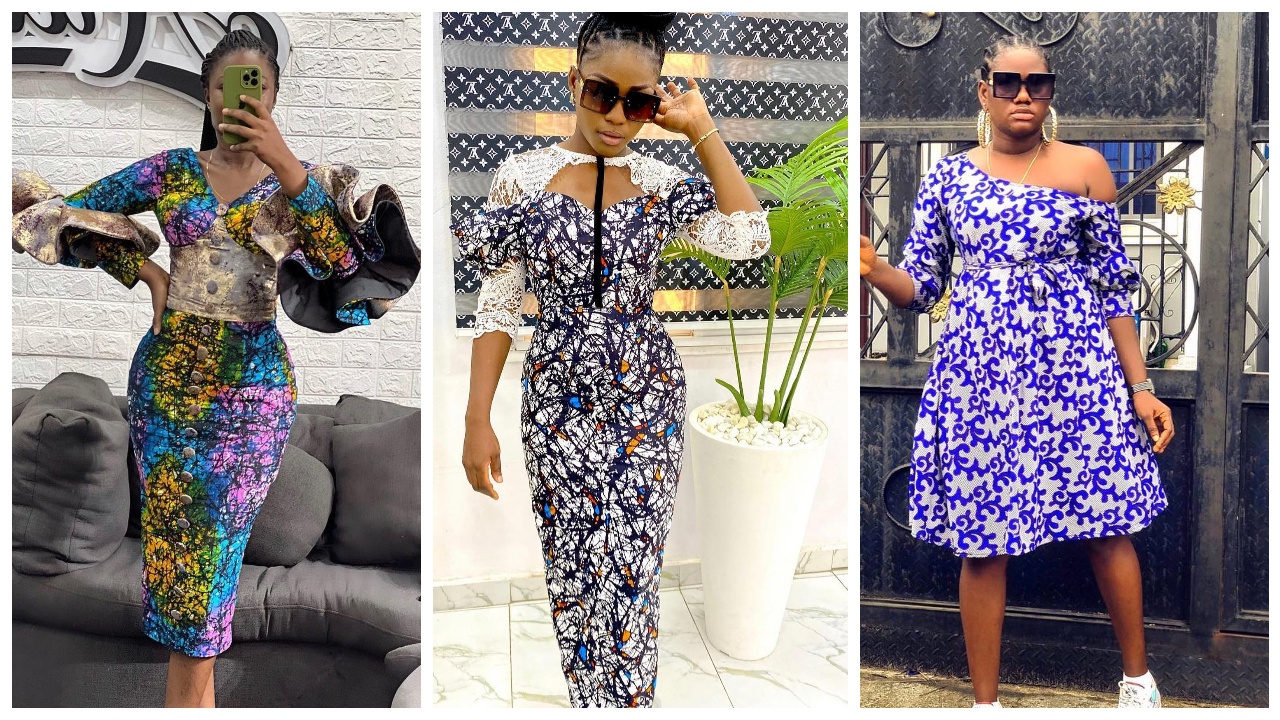 Latest Ankara Midi Gown Styles