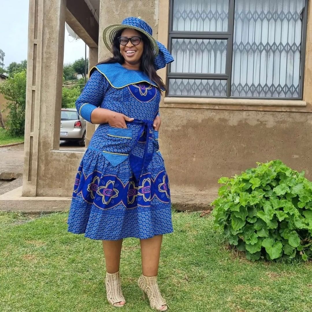 Shweshwe attire hotsell for makoti