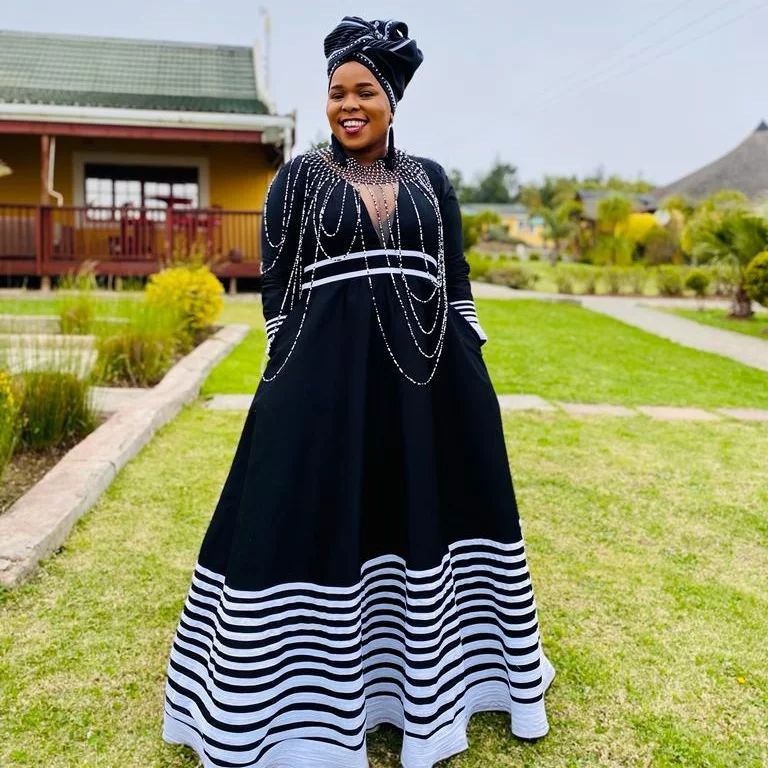 Best xhosa traditional dresses For Ladies - Shweshwe Home