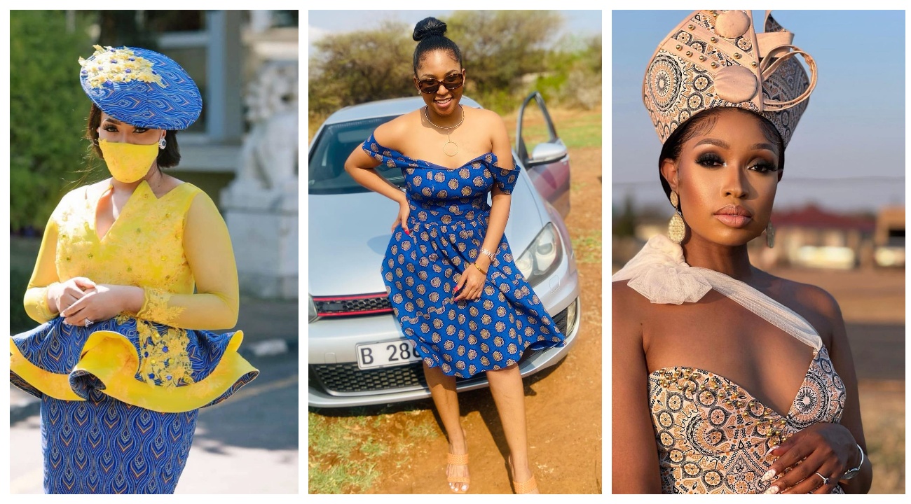 Latest Tswana wedding fashion 2023 For African Women's