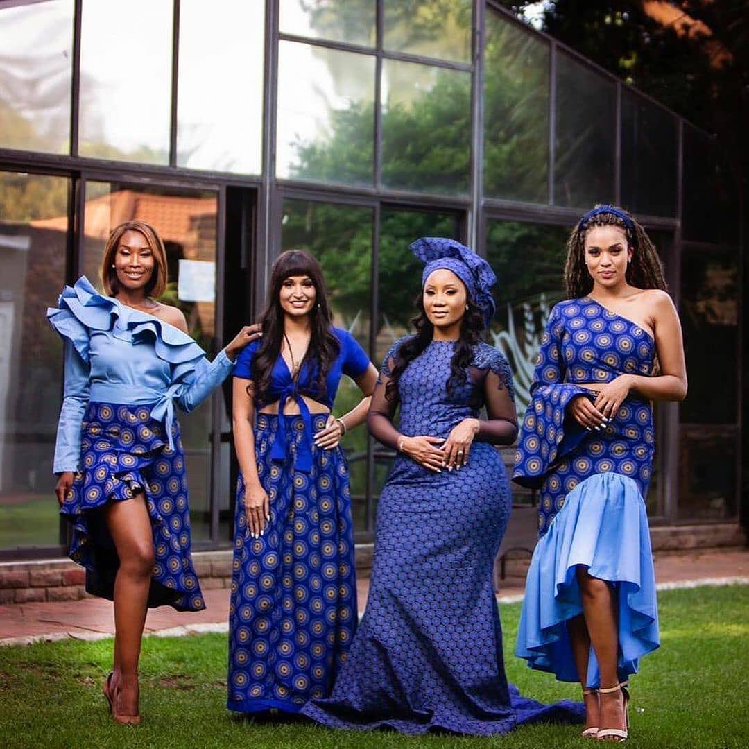 Beautiful shweshwe Dresses For Ladies 2023 - Shweshwe Home