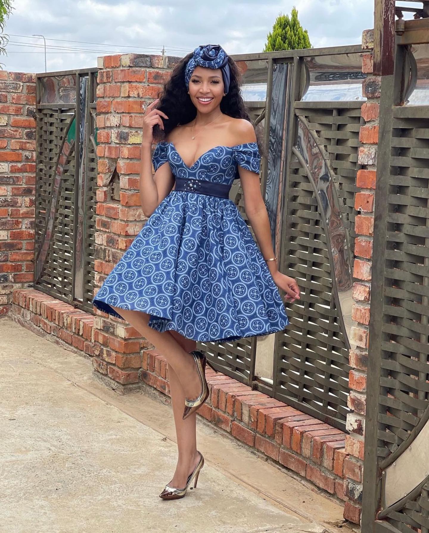 Blue seshoeshoe dresses sale