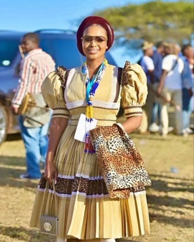 Stunning Sepedi Traditional Wedding Dresses For 2023 Shweshwe Home