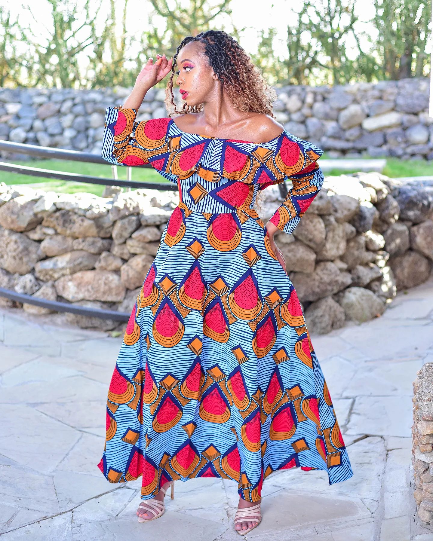 Best Kitenge Wedding Dresses Designs For 2023 - Shweshwe Home