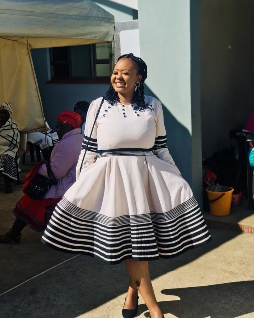 Latest Xhosa Traditional Dresses For African Women 2023 - Shweshwe Home