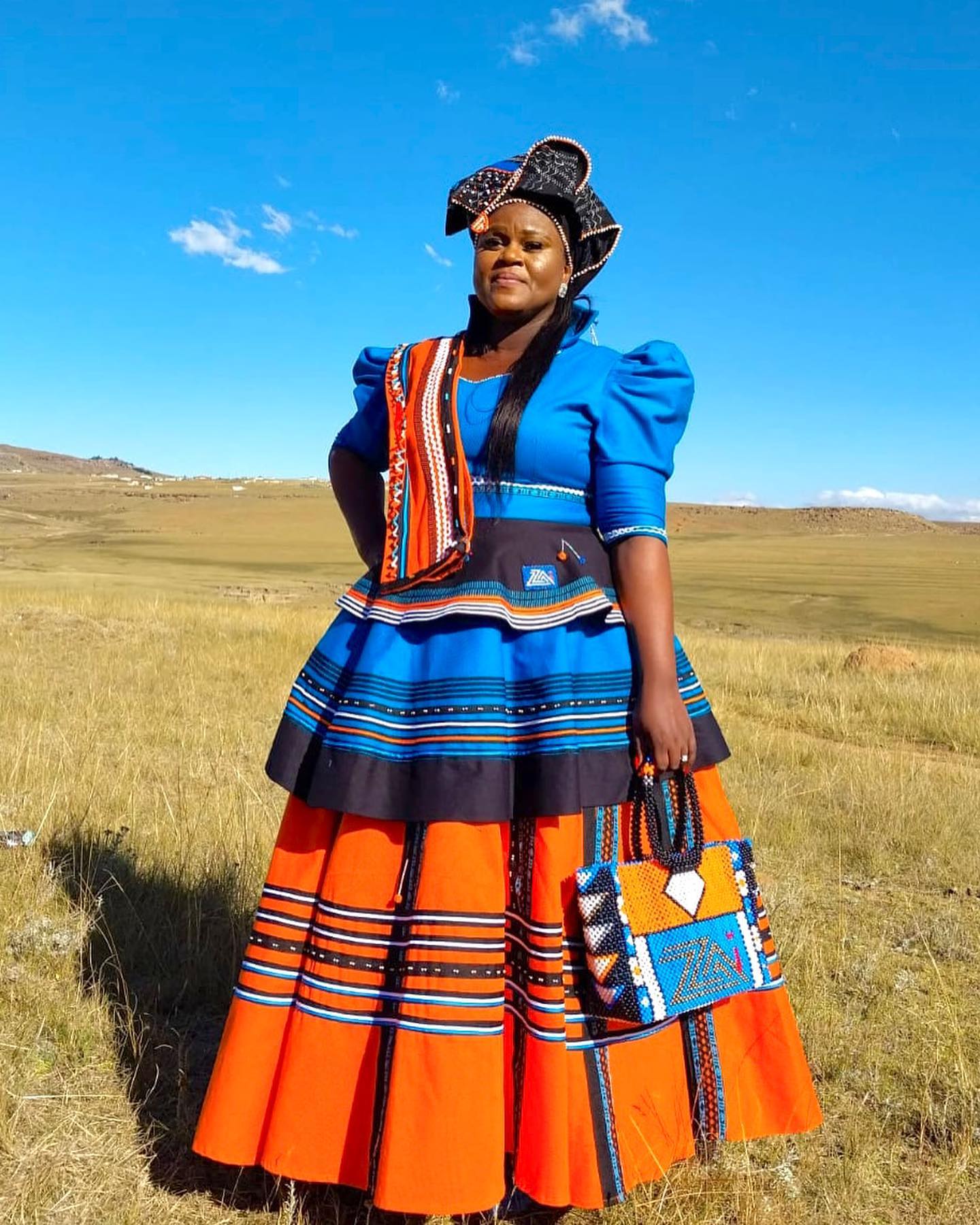 The Stylish Traditional Sepedi Wedding Attire