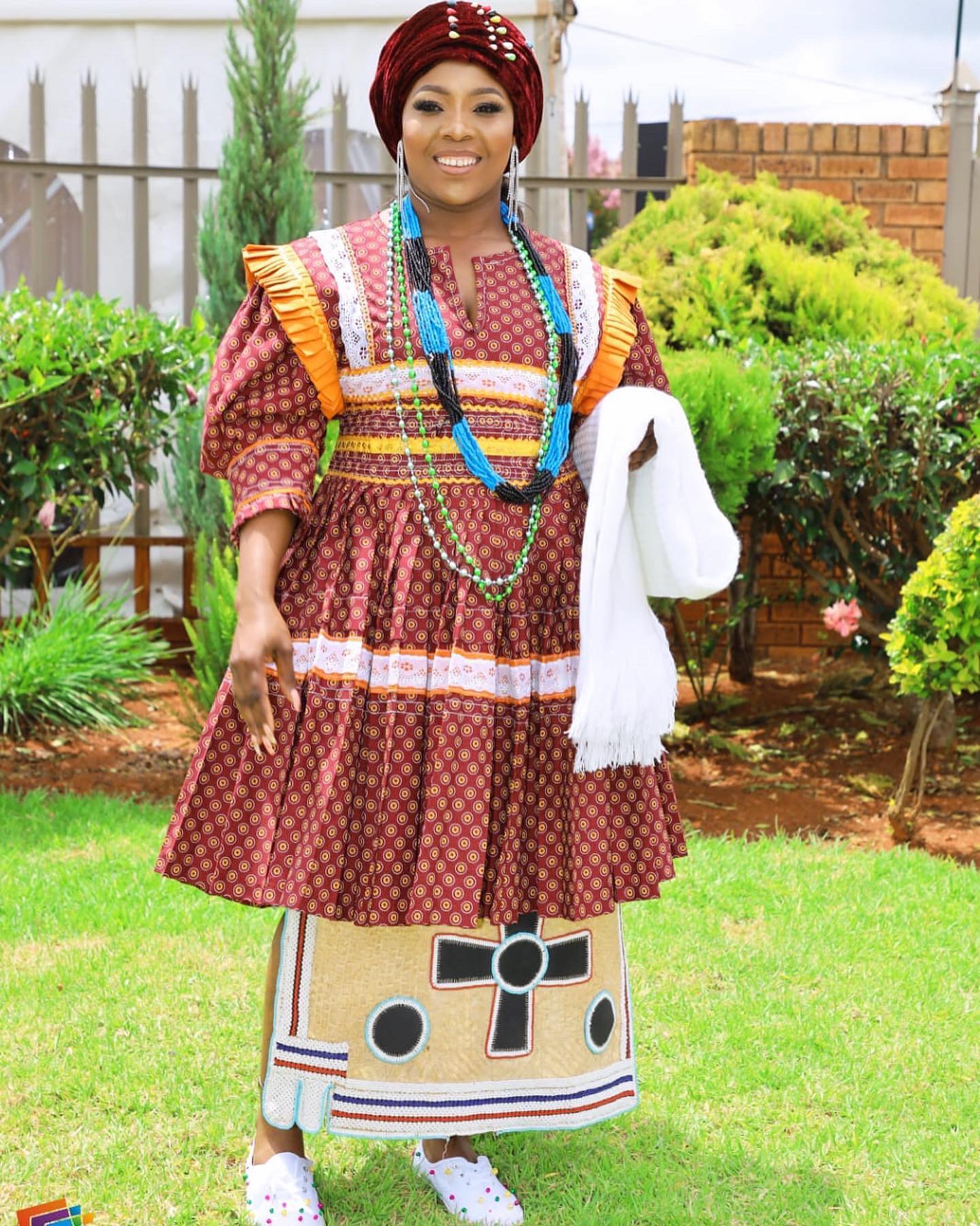 Best Sepedi Traditional Wedding Dresses For Women 2024 - Shweshwe Home