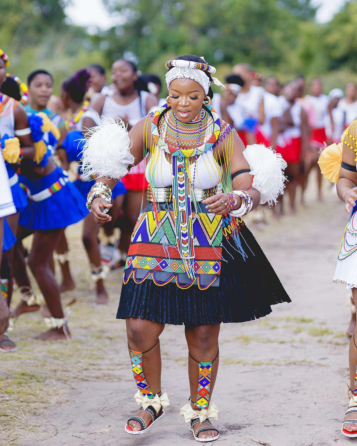 Engaging Conditioning for a Zulu Bridal Shower