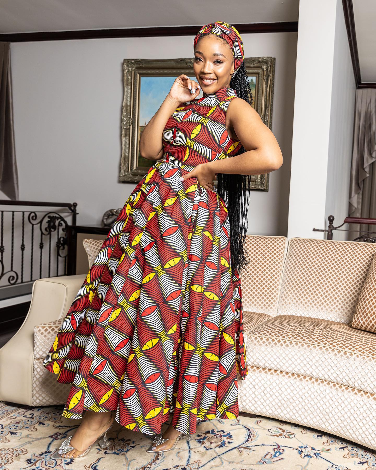 Rearmost and Beautiful Kitenge Outfit For Wedding Party 2024