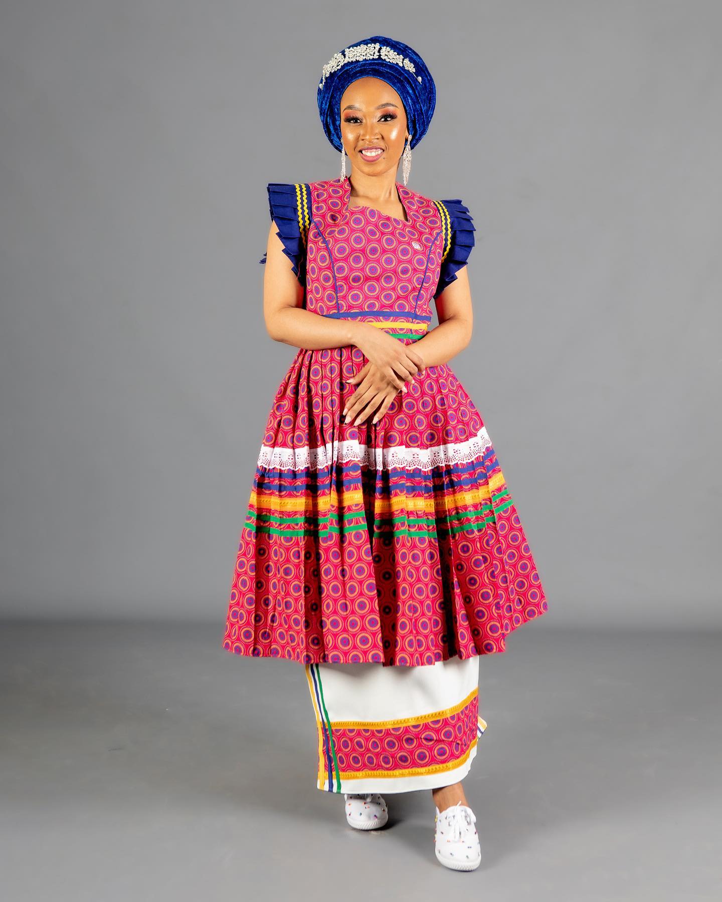 A Celebration of Color: The Dynamic Palette of Sepedi Dresses 