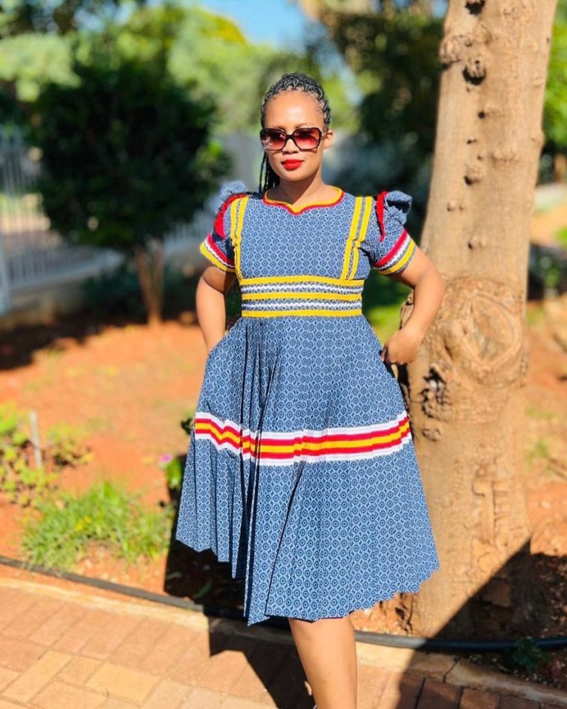 Top Sepedi Traditional Dresses Mix Convention in 2024 - Shweshwe Home